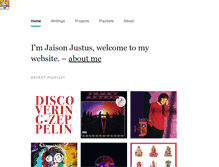 Tablet Screenshot of jaison.info